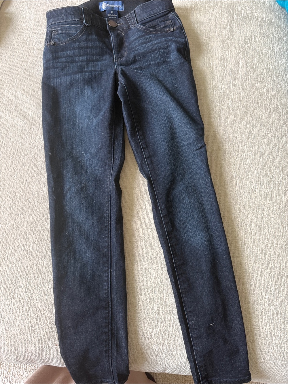 Democracy Women's Skinny Jeans in Dark Indigo